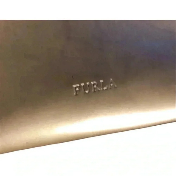 FURLA Metallic/Tan Bag - Picture 4 of 8
